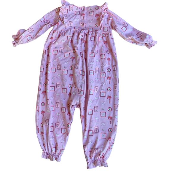 James & Lottie Harper Long Bubble, Letters to Santa Knit 18 mo - Picture 2 of 3